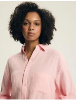 Henderson Dámské pyžamo 44493 Eleni délka/r S-3XL Muslin pruhovaný