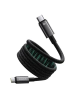 Baseus Tungsten magnetický kabel USB C-USB C 100W 1m (černý)
