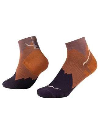 BUFF Merino Lightweight Quarter Socks 137792221 Hnědé 36–38