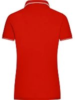 Daiber JN 985 Dámské piqué polo 02.0985 tomato/white Daiber JN 985 Dámské piqué polo 02.0985 tomato/white