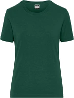 Daiber JN 1801 Dámské pracovní tričko z bio bavlny - Solid 02.1801 dark green