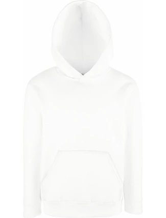Fruit of the Loom Classic Kids Hooded Sweat Dětská mikina s kapucí 16.2043 white Fruit of the Loom Classic Kids Hooded Sweat Dětská mikina s kapucí 16.2043 white