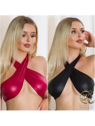 Sexy Wetlook crop top 20823 - Koucla