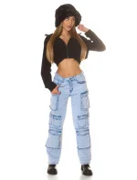 Sexy džíny J209F světle modré - Koucla