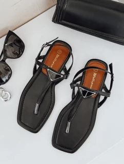 BLACKWISH dámské žabky sandály černé FashionStreet ZY0997