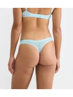 Dámská tanga ZERO Feel Air String - GREEN - zelené 3879 - SLOGGI
