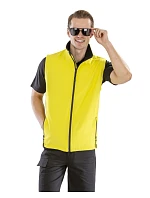 Result R 232M Pánská 2-vrstvá softshell vesta "Printable" 30.232M yellow/black Result R 232M Pánská 2-vrstvá softshell vesta "Printable" 30.232M yellow/black