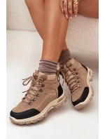 Dámské Trekingové Boty Big Star SS274095 Béžové