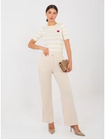 Kalhoty IT SP 22209.15 světle béžové