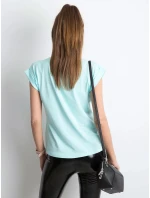 Dámské tričko RV TS 4833.70P mentolové - Basic