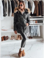 Dámská prošívaná zimní bunda SOLARIS černá FashionStreet TY4007