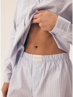 Henderson Dámské pyžamo 42782 Nanda dlouhé/r S-XL pruhované Henderson Dámské pyžamo 42782 Nanda dlouhé/r S-XL pruhované