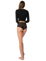 Dámské brazilky Joy maxi brasil black - JULIMEX