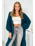 Svetr dlouhý kardigan námořní