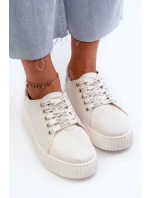 Dámské tenisky MEMORY FOAM SYSTEM BIG STAR NN276001 Bílé Dámské tenisky MEMORY FOAM SYSTEM BIG STAR NN276001 Bílé