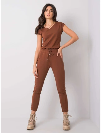 Tepláky RV DR 3589.07X tmavě hnědá Tepláky RV DR 3589.07X tmavě hnědá