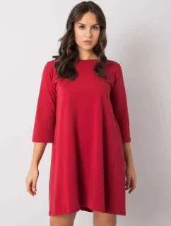 Šaty RV SK 7321.70 tmavě červená