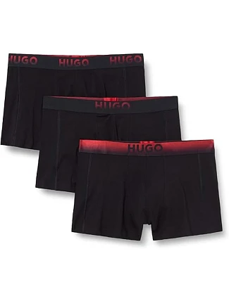 Pánské boxerky Hugo Triplet, balení po 3 kusech, bavlněné spodní prádlo, přiléhavý střih (50549172-001) Pánské boxerky Hugo Triplet, balení po 3 kusech, bavlněné spodní prádlo, přiléhavý střih (50549172-001)