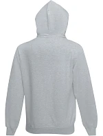 Fruit of the Loom Premium Hooded Sweat Jacket Mikina s kapucí 16.2034 heather grey
