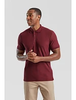 Fruit of the Loom Heavy 65/35 Pique Polo Piqué polo z těžké bavlny 16.3204 heather grey Fruit of the Loom Heavy 65/35 Pique Polo Piqué polo z těžké bavlny 16.3204 heather grey