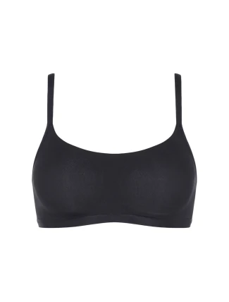 Dámský top GO Daily Cotton Top - BLACK - černý 0004 - SLOGGI