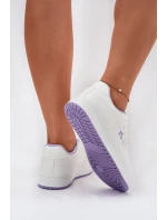 Dámské Tenisky Big Star RR274A245 HI-POLY SYSTEM Bílá-Fialová