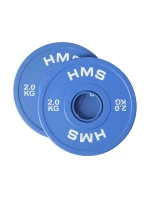 Olympijský nárazník 2x2 kg modrý HMS CBRS20