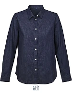NEOBLU Bennett Women Denim halenka 24.4797 brut denim NEOBLU Bennett Women Denim halenka 24.4797 brut denim