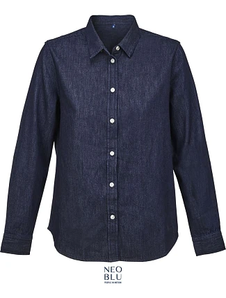 NEOBLU Bennett Women Denim halenka 24.4797 brut denim NEOBLU Bennett Women Denim halenka 24.4797 brut denim