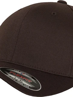 Flexfit 6277 6 Panelová kšiltovka Flexfit Wooly Combed 55.6277 brown