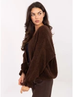 Jumper MI SW 0904.82 tmavě hnědý