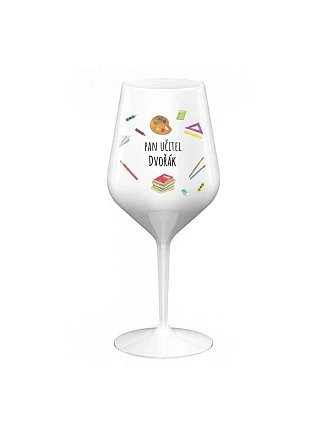 Personalizovaná nerozbitná sklenice pro paní učitelku/pana učitele (pomůcky) Personalizovaná nerozbitná sklenice pro paní učitelku/pana učitele (pomůcky)