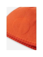 Dětská zimní čepice Reima Kalotti Red Orange Junior z certifikované vlny oranžové barvy (5300232A-2820)