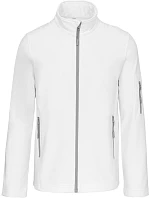 Kariban K 401 Pánská 3-vrstvá softshellová bunda 20.K401 white Kariban K 401 Pánská 3-vrstvá softshellová bunda 20.K401 white