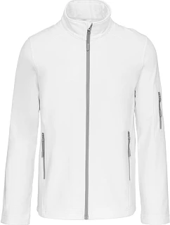 Kariban K 401 Pánská 3-vrstvá softshellová bunda 20.K401 white