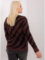 Jumper PM SW PM785.23X tmavě hnědý Jumper PM SW PM785.23X tmavě hnědý