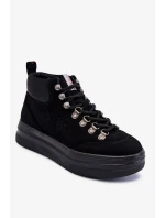 Boty Cross Jeans KK2R4074C Černé