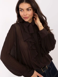 Košile s dlouhým rukávem model 221589 Italy Moda