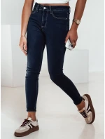 Dámské džínové kalhoty MODILINI tmavě modré FashionStreet UY2239