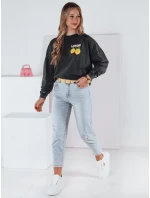 Dámské džínové kalhoty mom fit s páskem JEANMOMENT FashionStreet UY2358