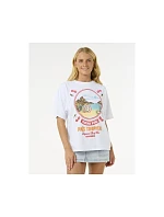 Tričko RIP CURL Cove Heritage Tee, bílé Tričko RIP CURL Cove Heritage Tee, bílé