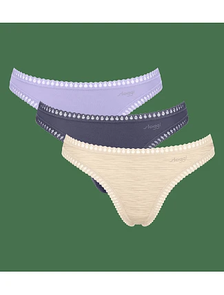 sloggi GO Crush String C3P - Lilac - SLOGGI Lilac - SLOGGI sloggi GO Crush String C3P - Lilac - SLOGGI Lilac - SLOGGI