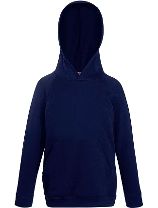 Fruit of the Loom Kids Lightweight Hooded Sweat Dětská mikina s kapucí 16.2009 deep navy Fruit of the Loom Kids Lightweight Hooded Sweat Dětská mikina s kapucí 16.2009 deep navy