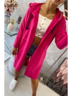 Sukně s delšími zády fuchsiová Sukně s delšími zády fuchsiová