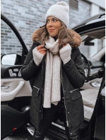 Dámská bunda SNOWFALL parka černá FashionStreet TY4087