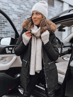 Dámská bunda SNOWFALL parka černá FashionStreet TY4087