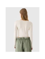 Dámské hladké tričko s dlouhým rukávem 4F 4FRSS24TLONF499-11S