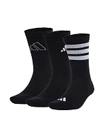 Adidas Logo 3 páry ponožek černé JI6315