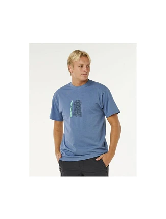 Pánské tričko RIP CURL Search Sundial Tee, modré Pánské tričko RIP CURL Search Sundial Tee, modré