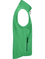 Daiber JN 1022 Pánská 3-vrstvá softshellová vesta 02.1022 green